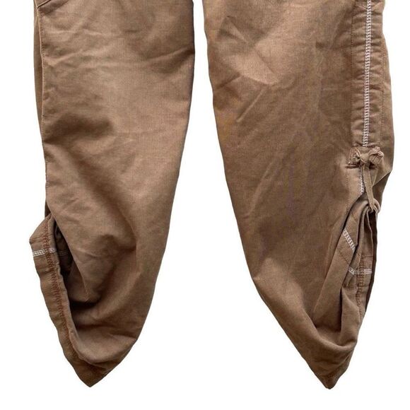 Mossimo Supply Co. Pants Womens Size 7 Brown Low Rise Relaxed Corduroy Cargo - Picture 6 of 9